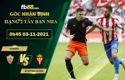 Fb88 soi kèo trận đấu Sporting Gijon vs Almeria