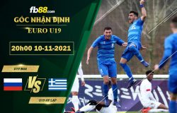 Fb88 soi kèo trận đấu U19 Nga vs U19 Hy Lạp