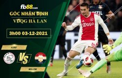 Fb88 soi kèo trận đấu Ajax vs Willem