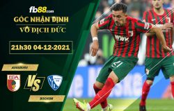 Fb88 soi kèo trận đấu Augsburg vs Bochum