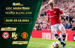 Fb88 soi kèo trận đấu Brentford vs Man Utd