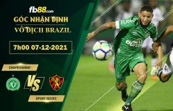 Fb88 soi kèo trận đấu Chapecoense vs Sport Recife