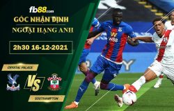 Fb88 soi kèo trận đấu Crystal Palace vs Southampton