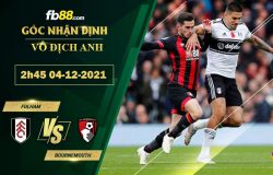 Fb88 soi kèo trận đấu Fulham vs Bournemouth