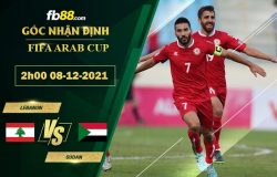 Fb88 soi kèo trận đấu Lebanon vs Sudan