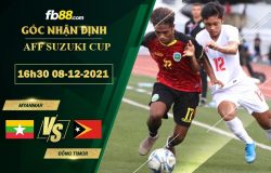 Fb88 soi kèo trận đấu Myanmar vs Đông Timor