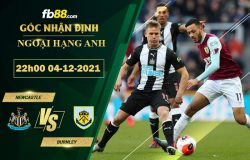 Fb88 soi kèo trận đấu Newcastle vs Burnley