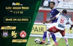 Fb88 soi kèo trận đấu Anderlecht vs Kortrijk