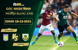 Fb88 soi kèo trận đấu Aston Villa vs Burnley