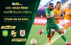 Fb88 soi kèo trận đấu Beijing Guoan vs Shandong Taishan