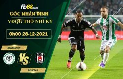 Fb88 bảng kèo trận đấu Konyaspor vs Besiktas