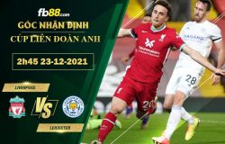 Fb88 soi kèo trận đấu Liverpool vs Leicester