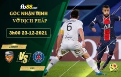 Fb88 soi kèo trận đấu Lorient vs PSG