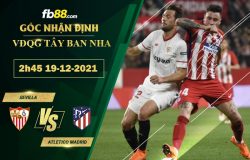 Fb88 soi kèo trận đấu Sevilla vs Atletico Madrid