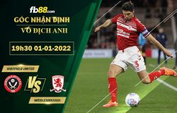 Fb88 soi kèo trận đấu Sheffield United vs Middlesbrough