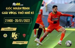 fb88-soi kèo Alanyaspor vs Hatayspor