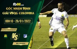 fb88-soi kèo Atletico Bucaramanga vs Millonarios