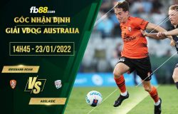 fb88-soi kèo Brisbane Roar vs Adelaide