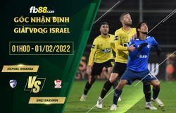 fb88-chi tiết kèo trận đấu Hapoel Ironi Kiryat Shmona vs Bnei Sakhnin