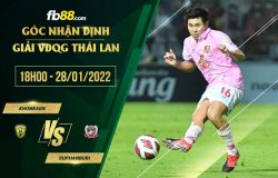 fb88-soi kèo Khonkaen vs Suphanburi