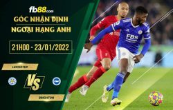 fb88-soi kèo Leicester vs Brighton