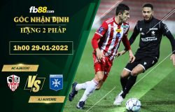 Fb88 bảng kèo trận đấu AC Ajaccio vs AJ Auxerre