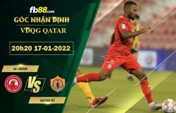 Fb88 soi kèo trận đấu Al-Arabi vs Qatar SC