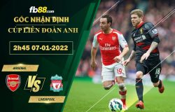 Fb88 bảng kèo trận đấu Arsenal vs Liverpool