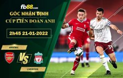 Fb88 soi kèo trận đấu Arsenal vs Liverpool