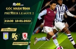 Fb88 soi kèo trận đấu Aston Villa U23 vs Middlesbrough U23