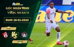 Fb88 soi kèo trận đấu Atlas vs San Luis