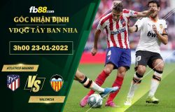 Fb88 soi kèo trận đấu Atletico Madrid vs Valencia