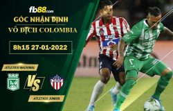 Fb88 soi kèo trận đấu Atletico Nacional vs Atletico Junior;