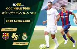 Fb88 soi kèo trận đấu Barcelona vs Real Madrid