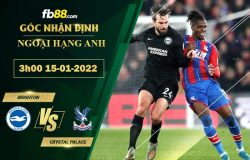 Fb88 soi kèo trận đấu Brighton vs Crystal Palace