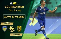 Fb88 soi kèo trận đấu Chennaiyin vs Hyderabad