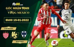 Fb88 soi kèo trận đấu Club Necaxa vs Monterrey