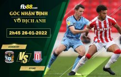 Fb88 soi kèo trận đấu Coventry vs Stoke