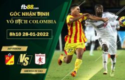 Fb88 soi kèo trận đấu Dep Pereira vs America de Cali