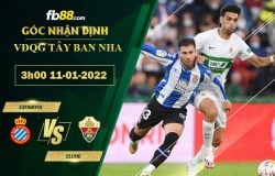 Fb88 soi kèo trận đấu Espanyol vs Elche