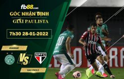 Fb88 soi kèo trận đấu Guarani vs Sao Paulo