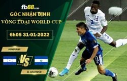 Fb88 soi kèo trận đấu Honduras vs El Salvador