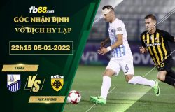 Fb88 soi kèo trận đấu Lamia vs AEK Athens