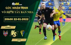 Fb88 soi kèo trận đấu Levante vs Cadiz