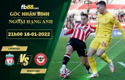 Fb88 soi kèo trận đấu Liverpool vs Brentford