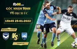 Fb88 soi kèo trận đấu Melbourne Victory vs Sydney FC