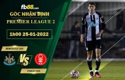 Fb88 soi kèo trận đấu Newcastle U23 vs Nottingham Forest U23