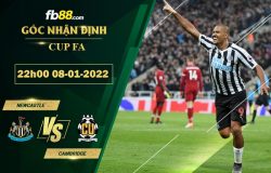 Fb88 soi kèo trận đấu Newcastle vs Cambridge