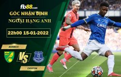 Fb88 soi kèo trận đấu Norwich vs Everton