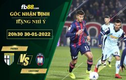 Fb88 soi kèo trận đấu Parma vs Crotone